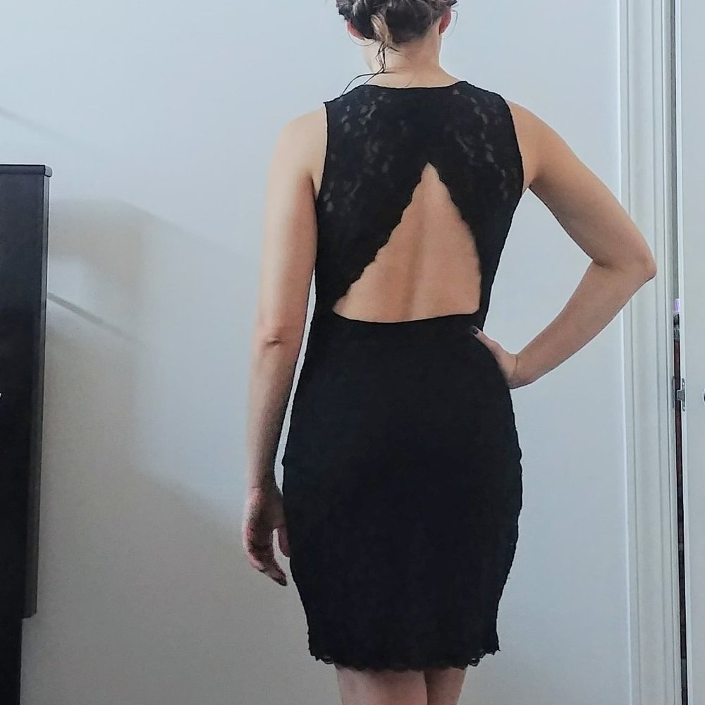 Express - Little Black Lace Dress